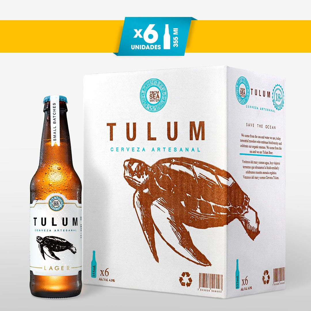 6 pack - Tulum Lager Artesanal